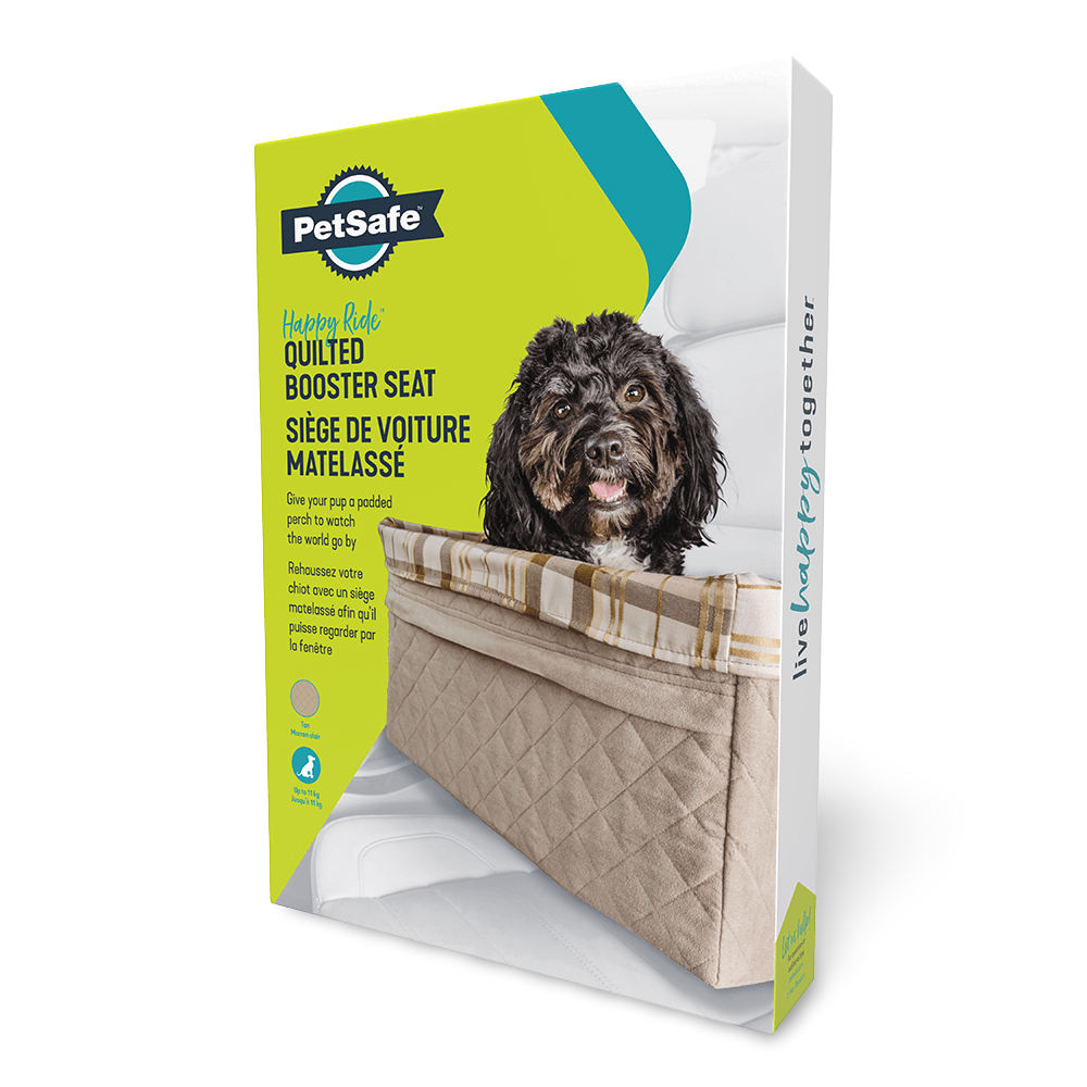 Happy Ride Quilted Dog Booster Seat