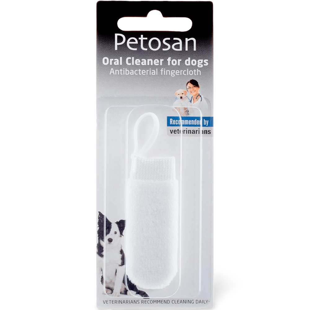 Microfiber Oral Dental Cleaning Finger Cloth for Pets
