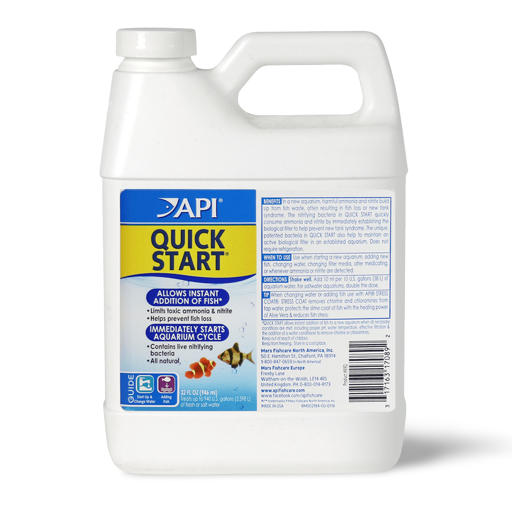 Quick Start Freshwater And Saltwater Aquarium Water Treatment