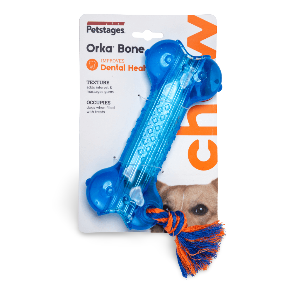 Orka Bone Dog Toy 2 Orka Bone Dog Toy