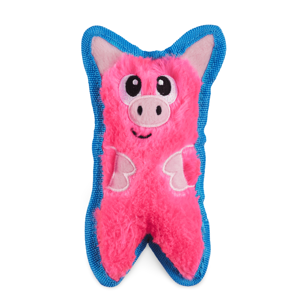 Durablez Pig Plush Dog Toy 1 Durablez Pig Plush Dog Toy