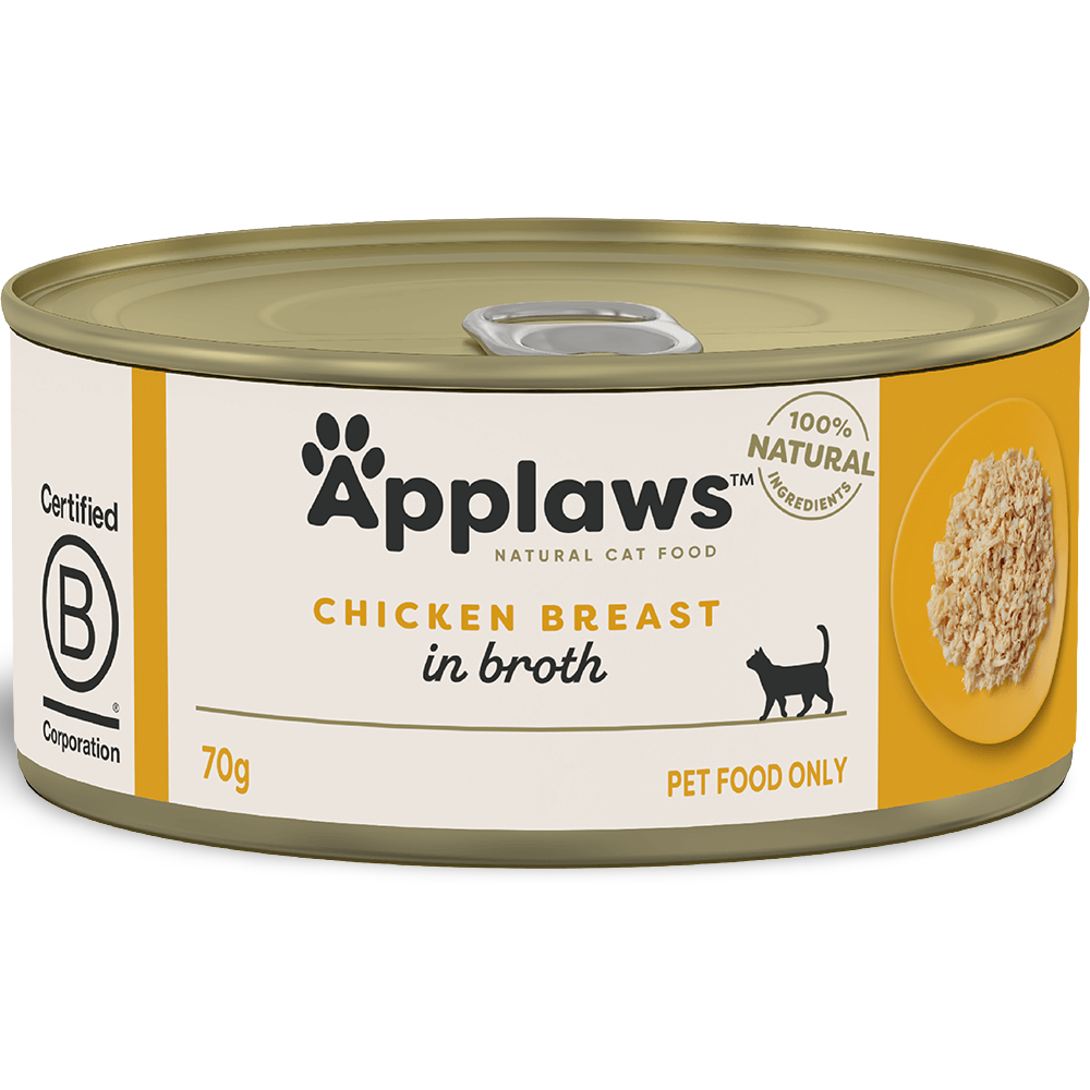Wet Cat Food Adult Chicken Tin