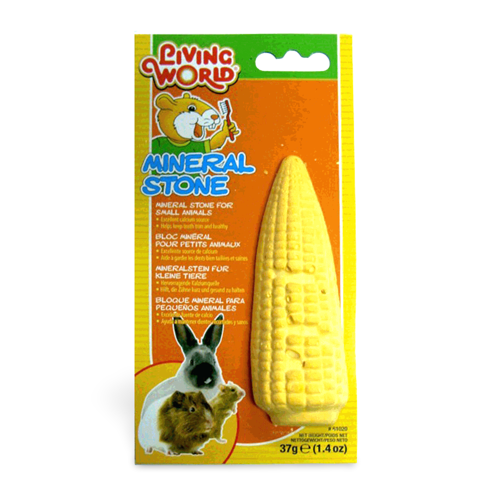 Small Animal Mineral Stone Corn Cob