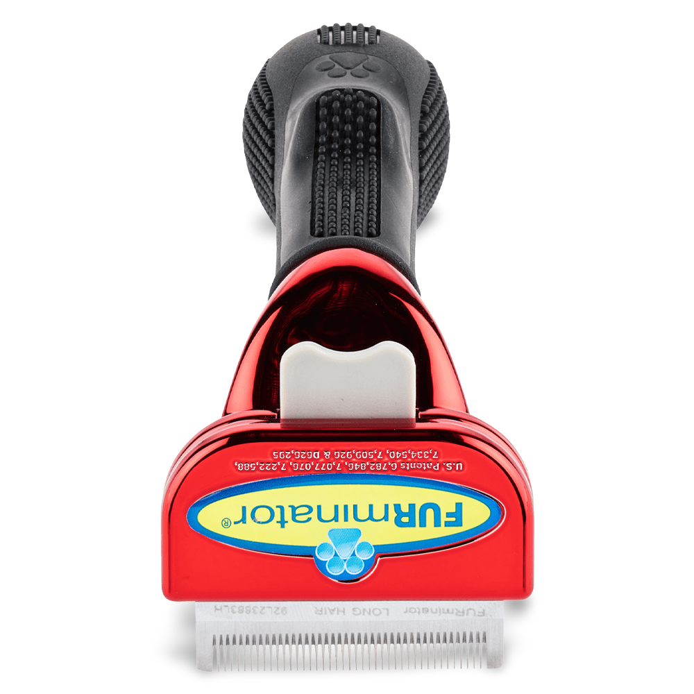 Long Hair Deshedding Tool Metallic Edition for Small Dogs 2 Long Hair Deshedding Tool Metallic Edition for Small Dogs