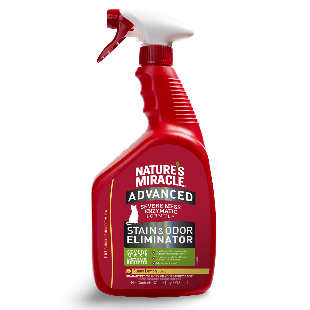 Advanced Formula Cat Stain And Odour Eliminator Sunny Lemon