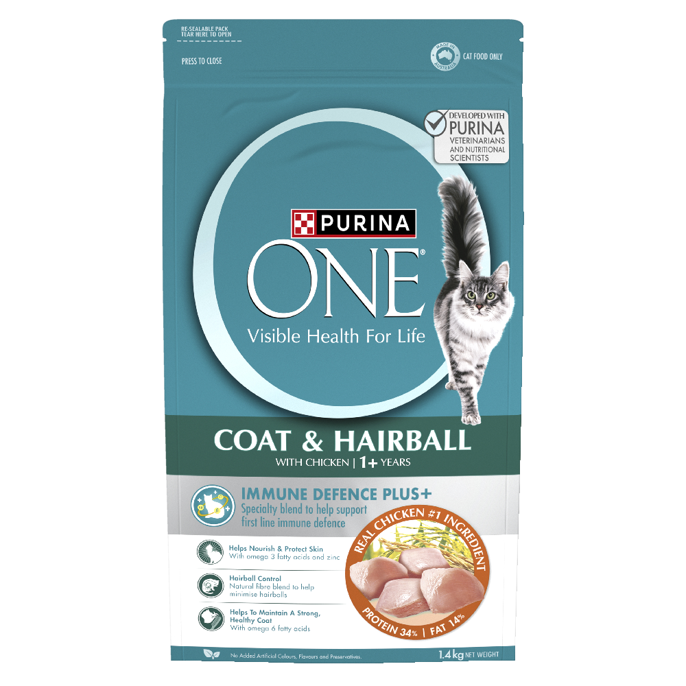 Adult Coat And Hairball Chicken Dry Cat Food 1 Adult Coat And Hairball Chicken Dry Cat Food