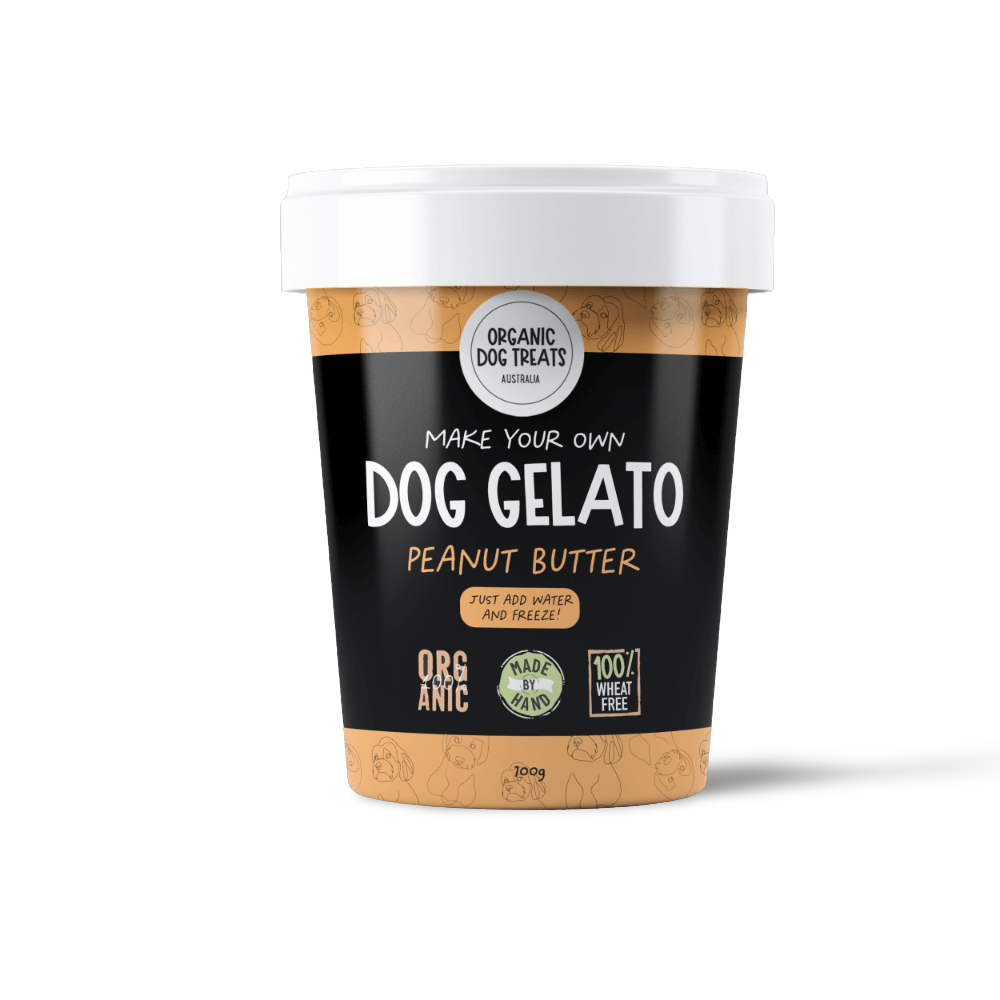 Make Your Own Dog Gelato Peanut Butter
