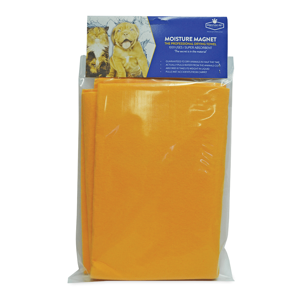 Prestige Moisture Magnet Orange Pet Drying Towel