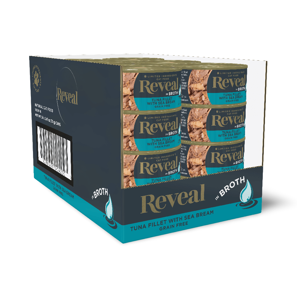 Natural Wet Cat Food Tuna Fillet With Sea Bream In Broth 3 Natural Wet Cat Food Tuna Fillet With Sea Bream In Broth