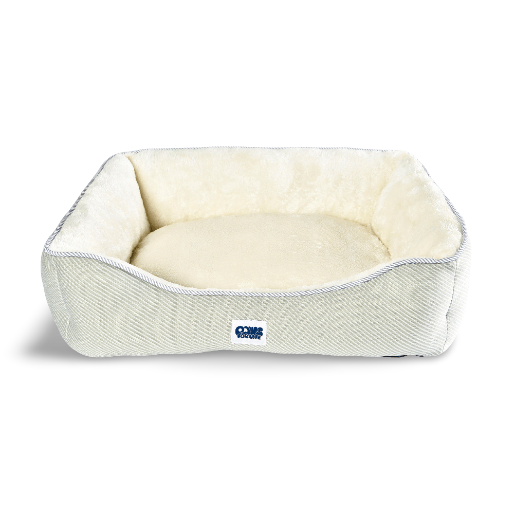 Rectangular Dog Bed Grey 1 Rectangular Dog Bed Grey