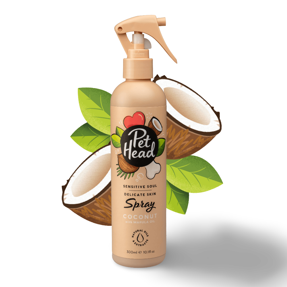 Sensitive Soul Coconut Grooming Spray For Dogs 2 Sensitive Soul Coconut Grooming Spray For Dogs