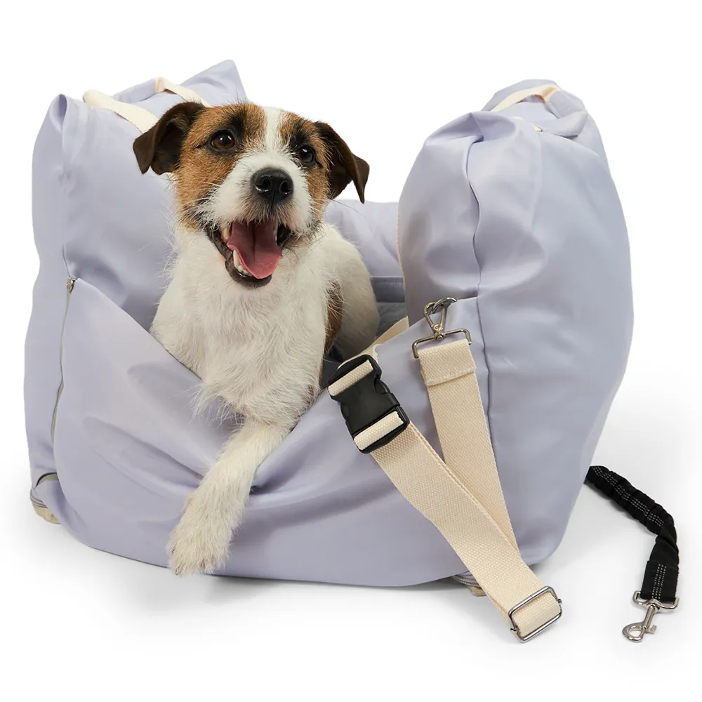 Dog Waterproof Travel Car Seat Bed Baby Blue