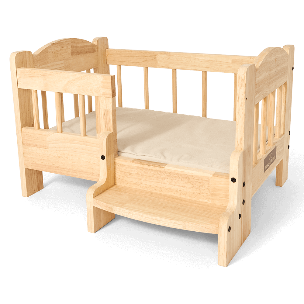 Elevated Pet Bed With Stairs 2 Elevated Pet Bed With Stairs