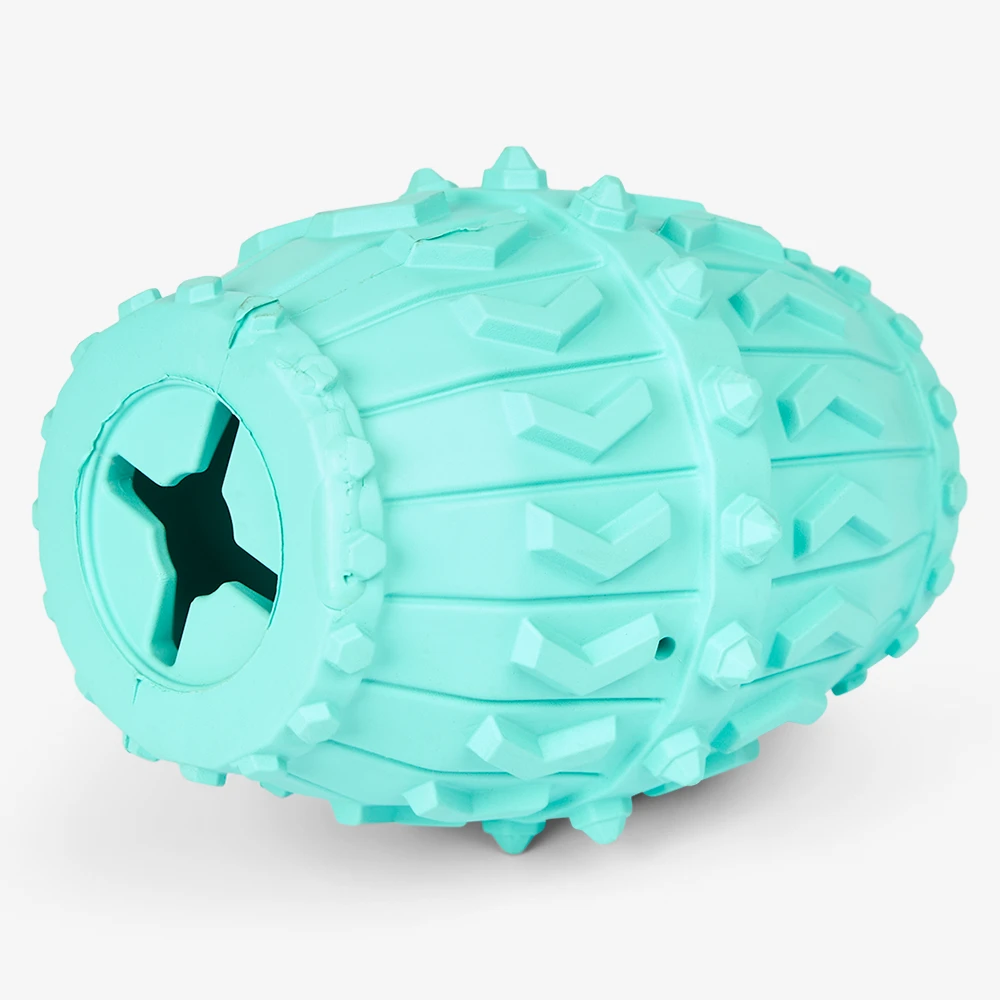 Natural Rubber Barrel Chew Toy 2 Natural Rubber Barrel Chew Toy