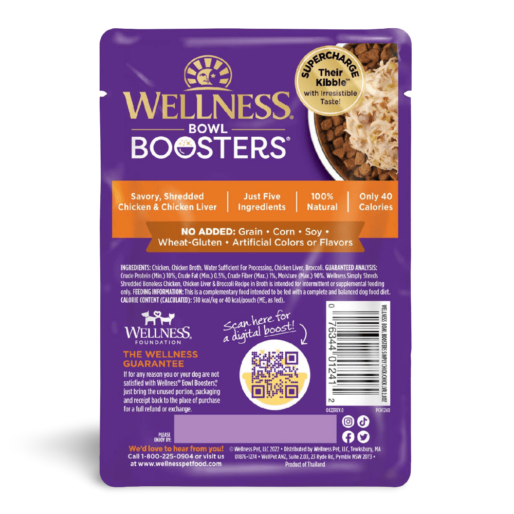 Bowl Boosters Wet Dog Food Mixer Topper Chicken And Broccoli 2 Bowl Boosters Wet Dog Food Mixer Topper Chicken And Broccoli