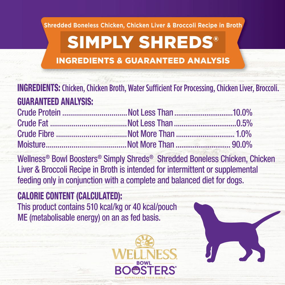 Bowl Boosters Wet Dog Food Mixer Topper Chicken And Broccoli 8 Bowl Boosters Wet Dog Food Mixer Topper Chicken And Broccoli