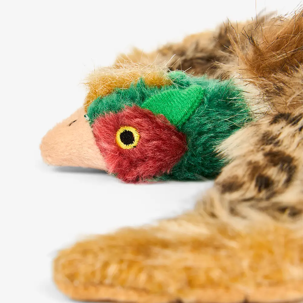 Afp Classic Pheasant Plush Dog Toy 4 Afp Classic Pheasant Plush Dog Toy