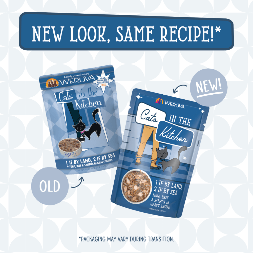 Tuna Beef And Salmon In Gravy Grain Free Wet Cat Food Pouches 4 Tuna Beef And Salmon In Gravy Grain Free Wet Cat Food Pouches
