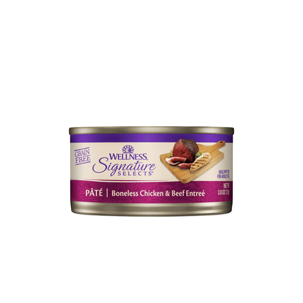 Signature Selects Pate Boneless Chicken And Beef Entree Wet Cat Food 1 Signature Selects Pate Boneless Chicken And Beef Entree Wet Cat Food