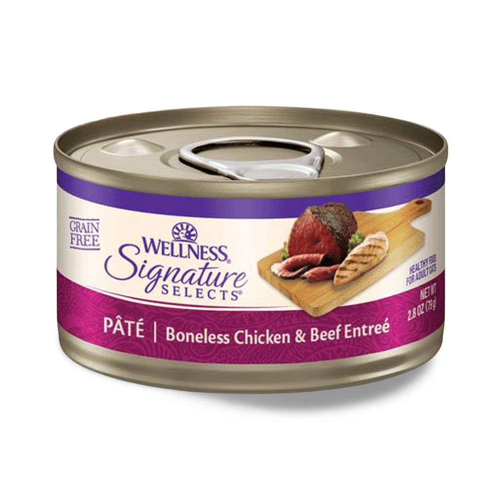 Signature Selects Pate Boneless Chicken And Beef Entree Wet Cat Food 3 Signature Selects Pate Boneless Chicken And Beef Entree Wet Cat Food