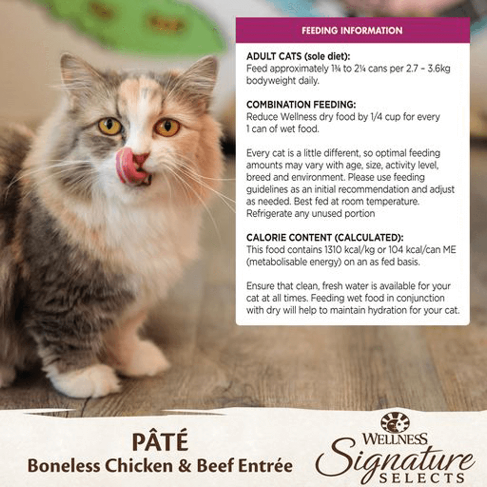 Signature Selects Pate Boneless Chicken And Beef Entree Wet Cat Food 7 Signature Selects Pate Boneless Chicken And Beef Entree Wet Cat Food