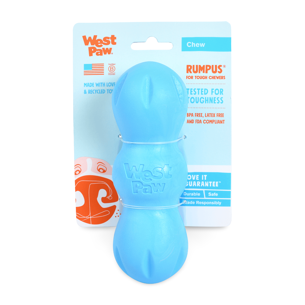 Rumpus Tough Fetch Stick Dog Toy Blue 3 Rumpus Tough Fetch Stick Dog Toy Blue