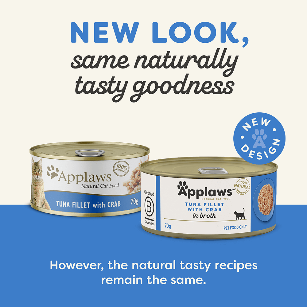 Wet Cat Food Adult Tuna Fillet With Crab Tin 3 Wet Cat Food Adult Tuna Fillet With Crab Tin