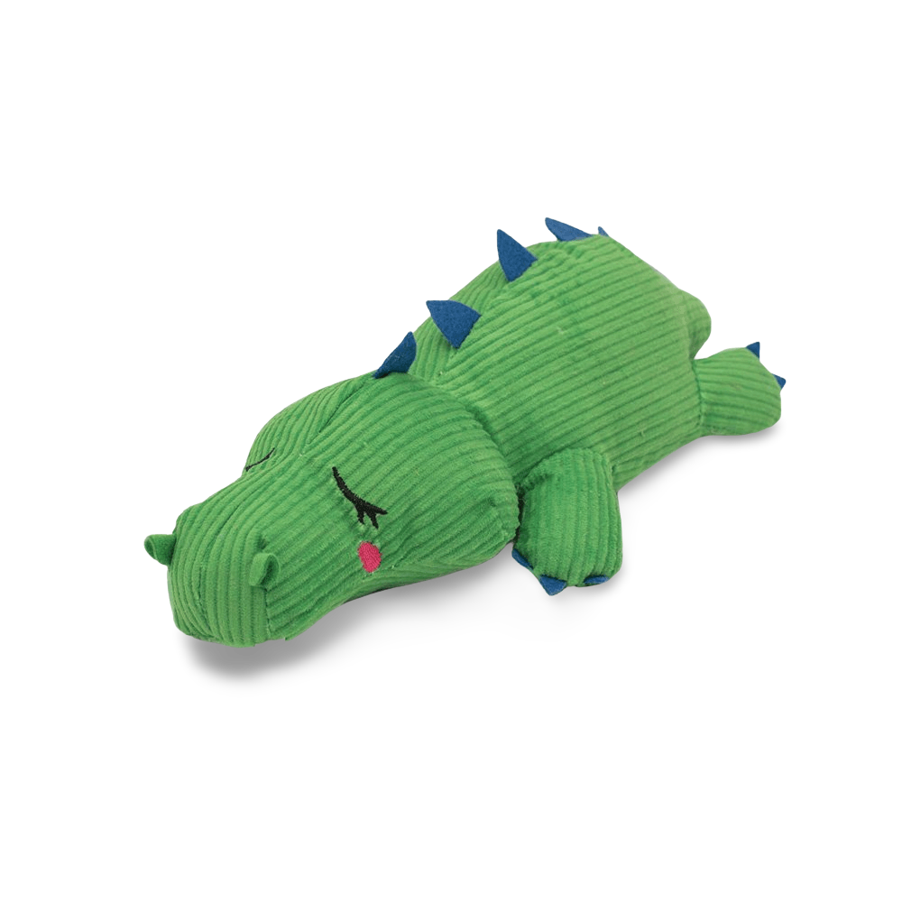 Snooziez Alligator Shhhqueaker Dog Toy 1 Snooziez Alligator Shhhqueaker Dog Toy