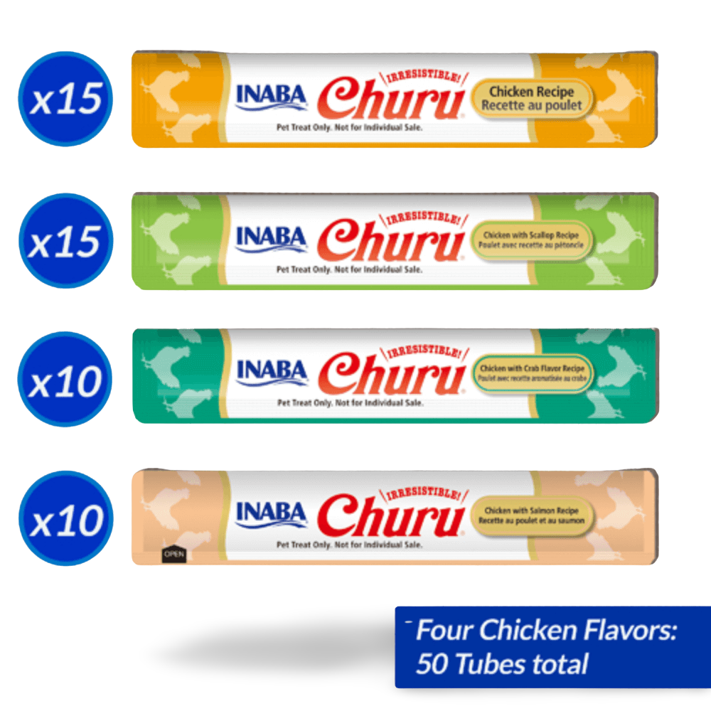 Churu Chicken And Seafood Variety Tub Cat Treats 2 Churu Chicken And Seafood Variety Tub Cat Treats