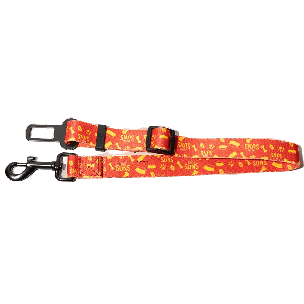Afl Gold Coast Suns Dog Safety Belt