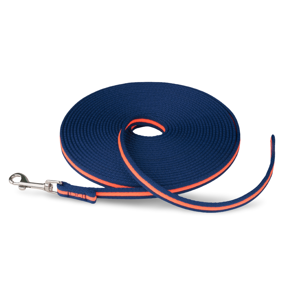 Recall Line Dog Trainer Navy Coral