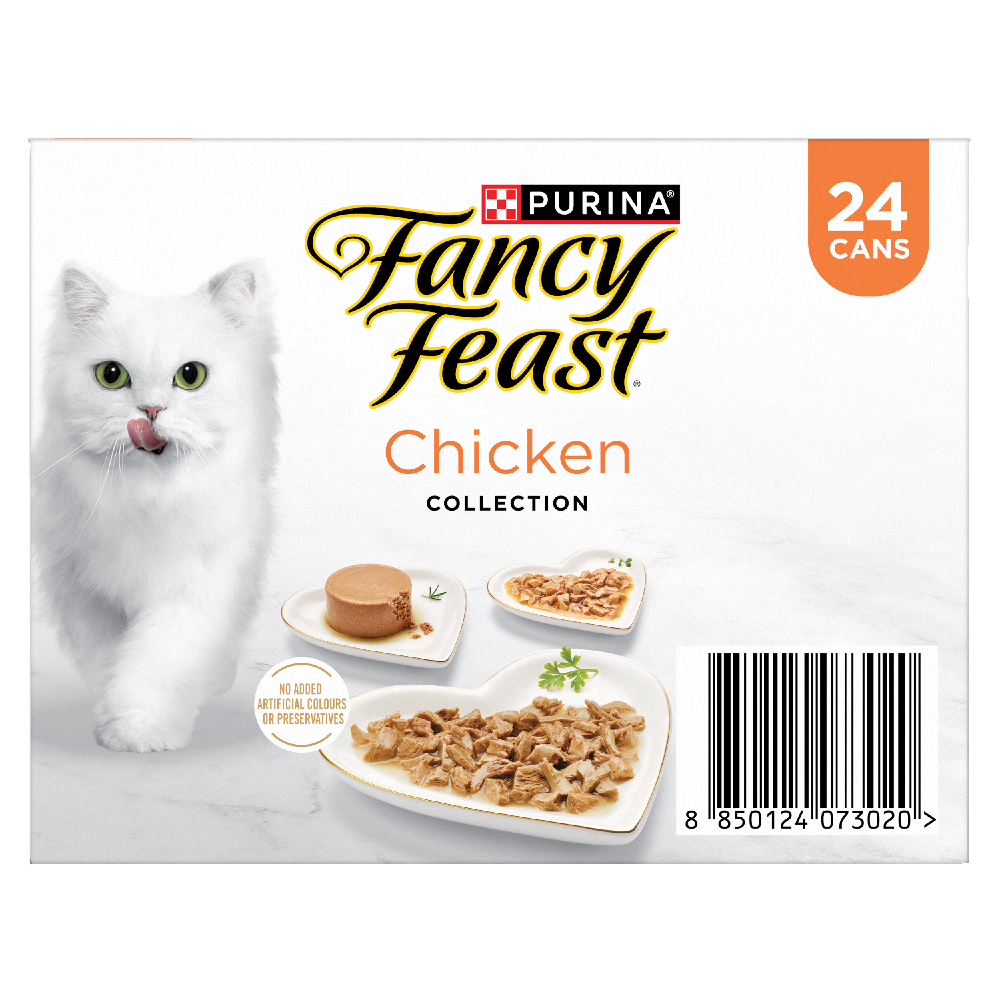 Chicken Collection Variety Pack Wet Cat Food Cans 5 Chicken Collection Variety Pack Wet Cat Food Cans