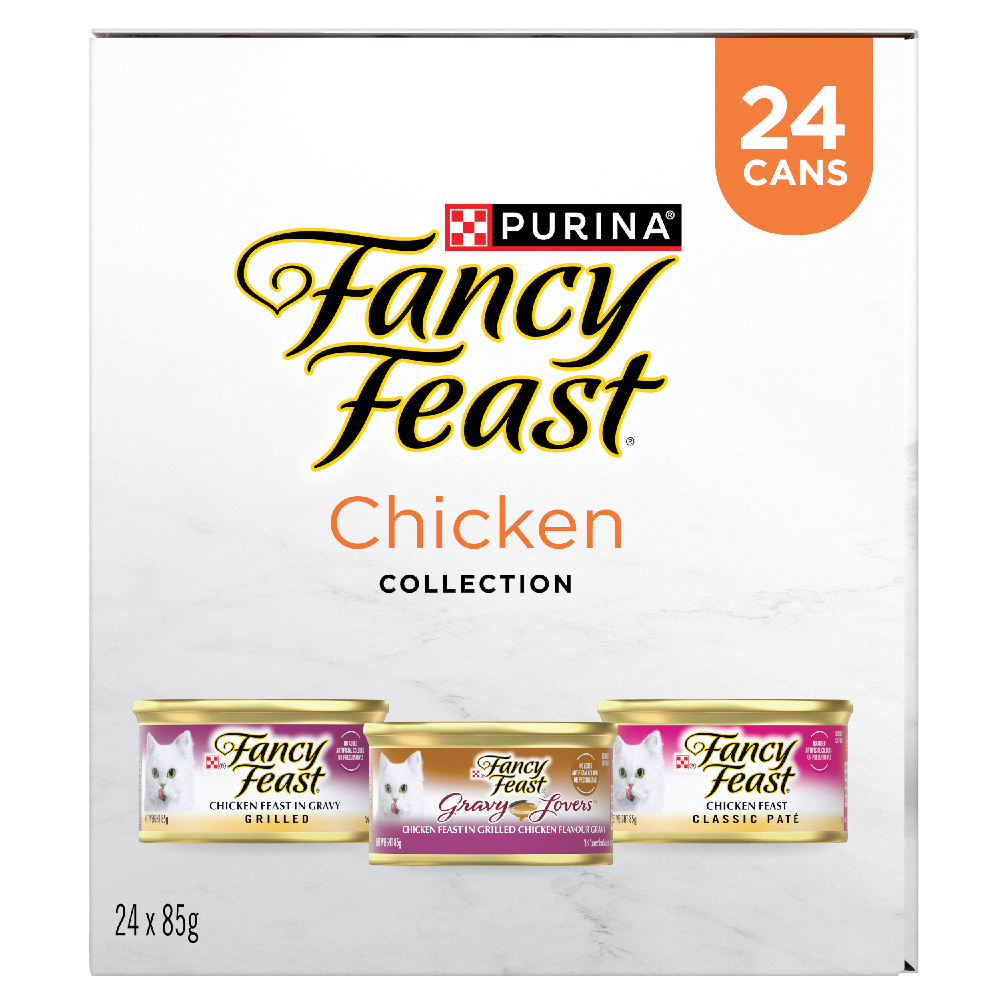 Chicken Collection Variety Pack Wet Cat Food Cans 6 Chicken Collection Variety Pack Wet Cat Food Cans