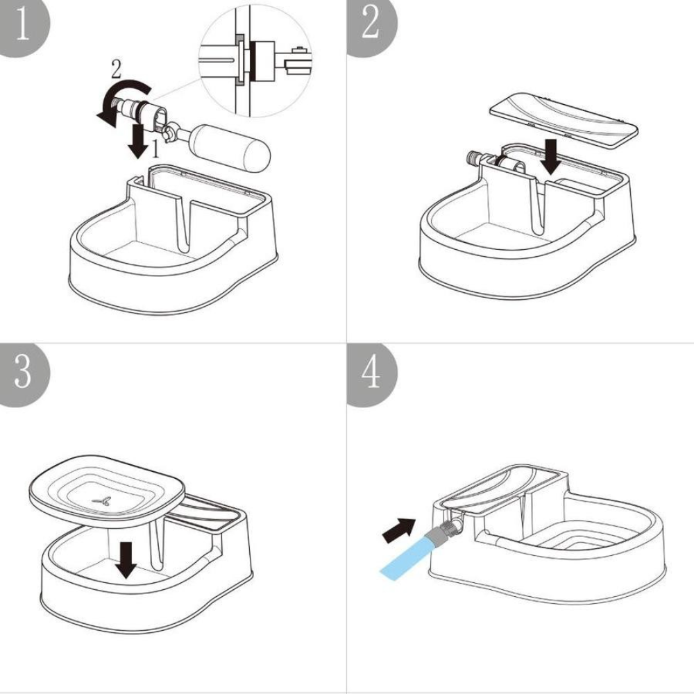 Chillout Garden Auto Filling Water Fountain 7 Chillout Garden Auto Filling Water Fountain