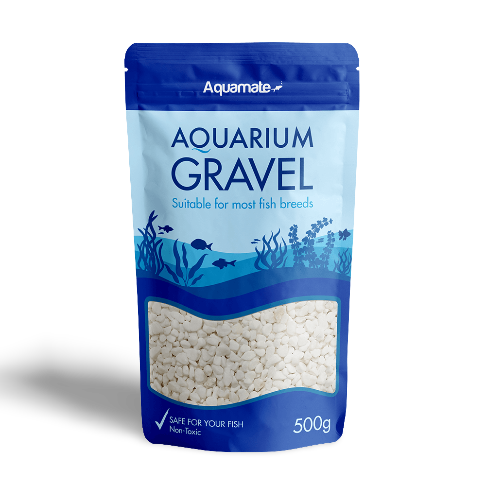 Aquamate Natural Gravel Snow White
