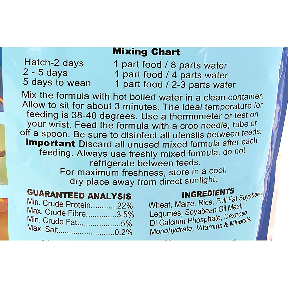 Avione Bird Food Hand Rearing 3 Avione Bird Food Hand Rearing