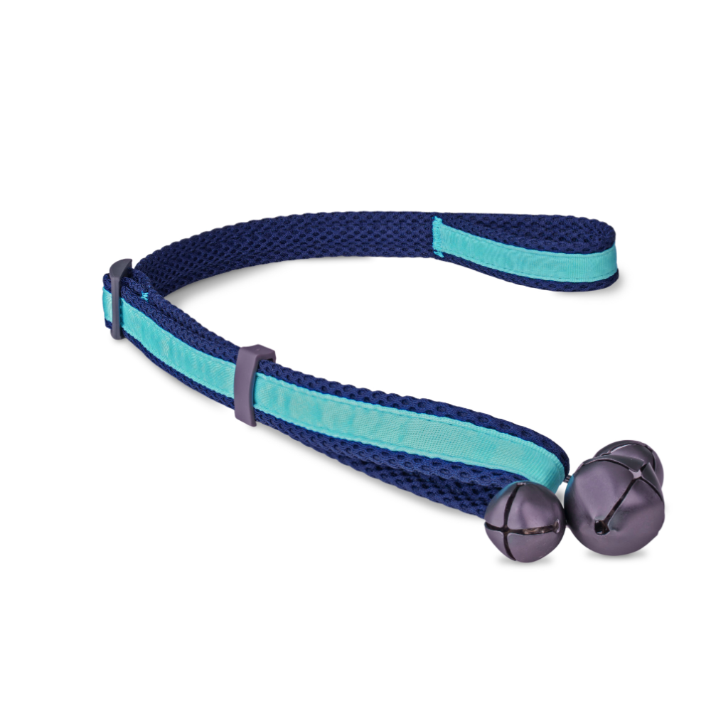 Company Of Animals Training Dog Toilet Training Bells Navy Light Blue