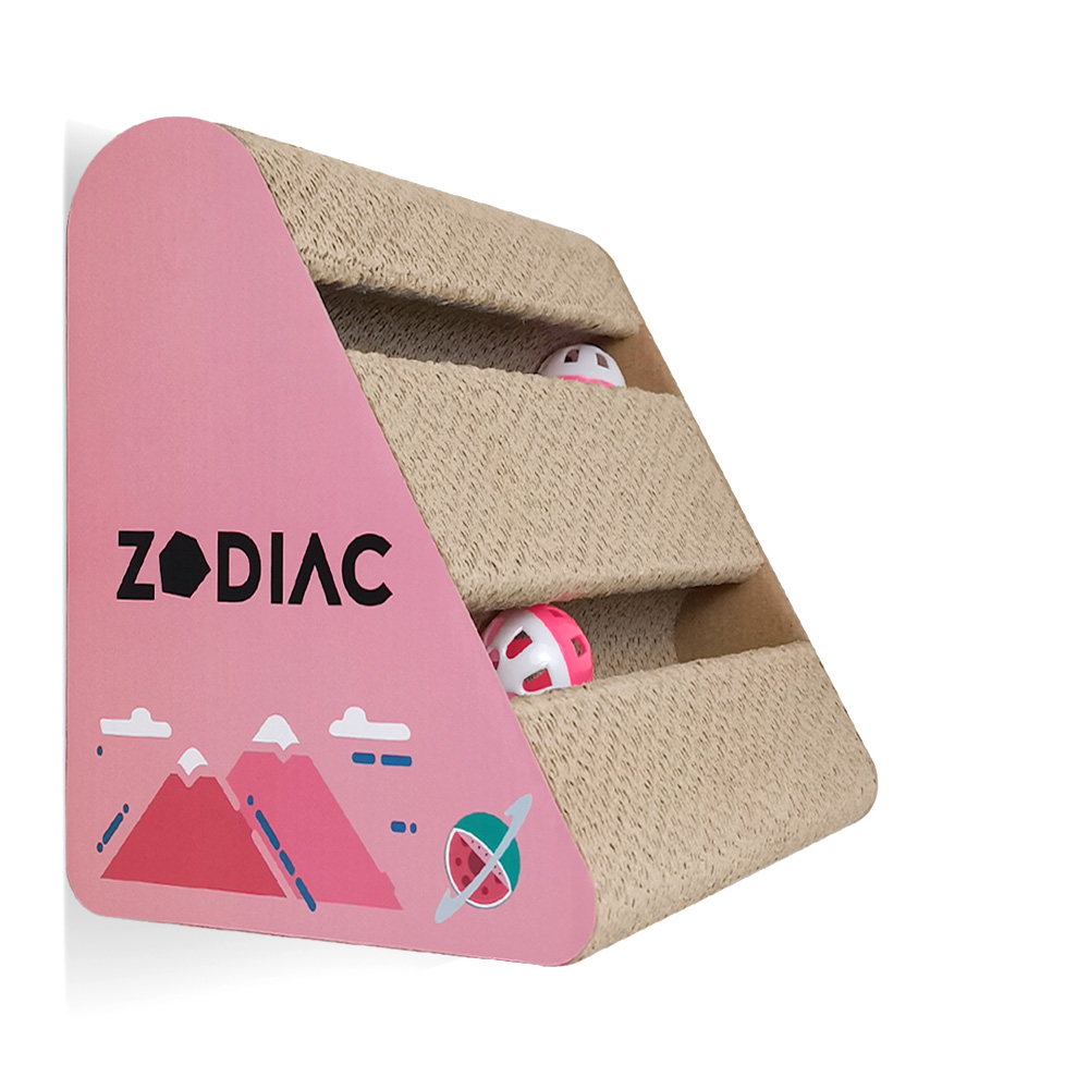 Zodiac Triangle Cat Ball Cat Scratcher Watermelon 1 Zodiac Triangle Cat Ball Cat Scratcher Watermelon