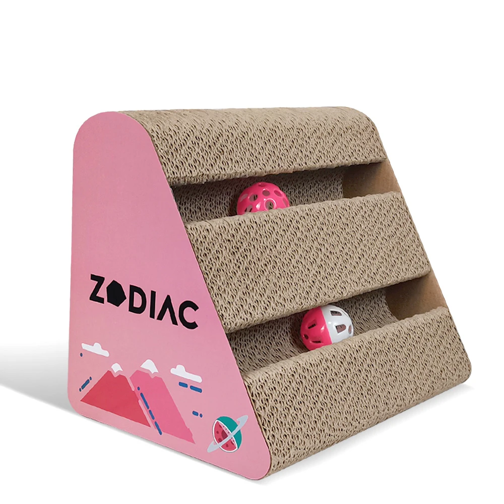 Zodiac Triangle Cat Ball Cat Scratcher Watermelon 3 Zodiac Triangle Cat Ball Cat Scratcher Watermelon
