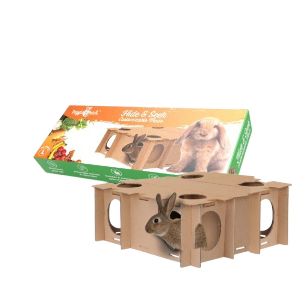 Veggie Patch Hide And Seek Small Animal Maze Customisable