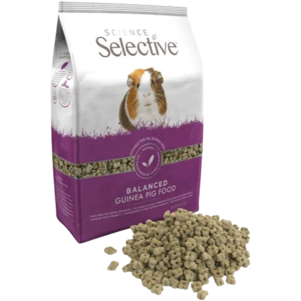 Balanced Adult Guinea Pig Pellet Food With Vitamin C 1 Balanced Adult Guinea Pig Pellet Food With Vitamin C