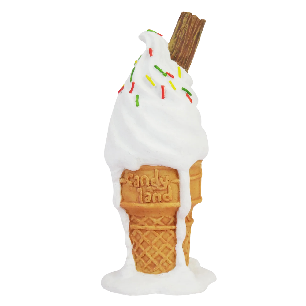 Candyland Icecream Cone Aquarium Decor Ornament